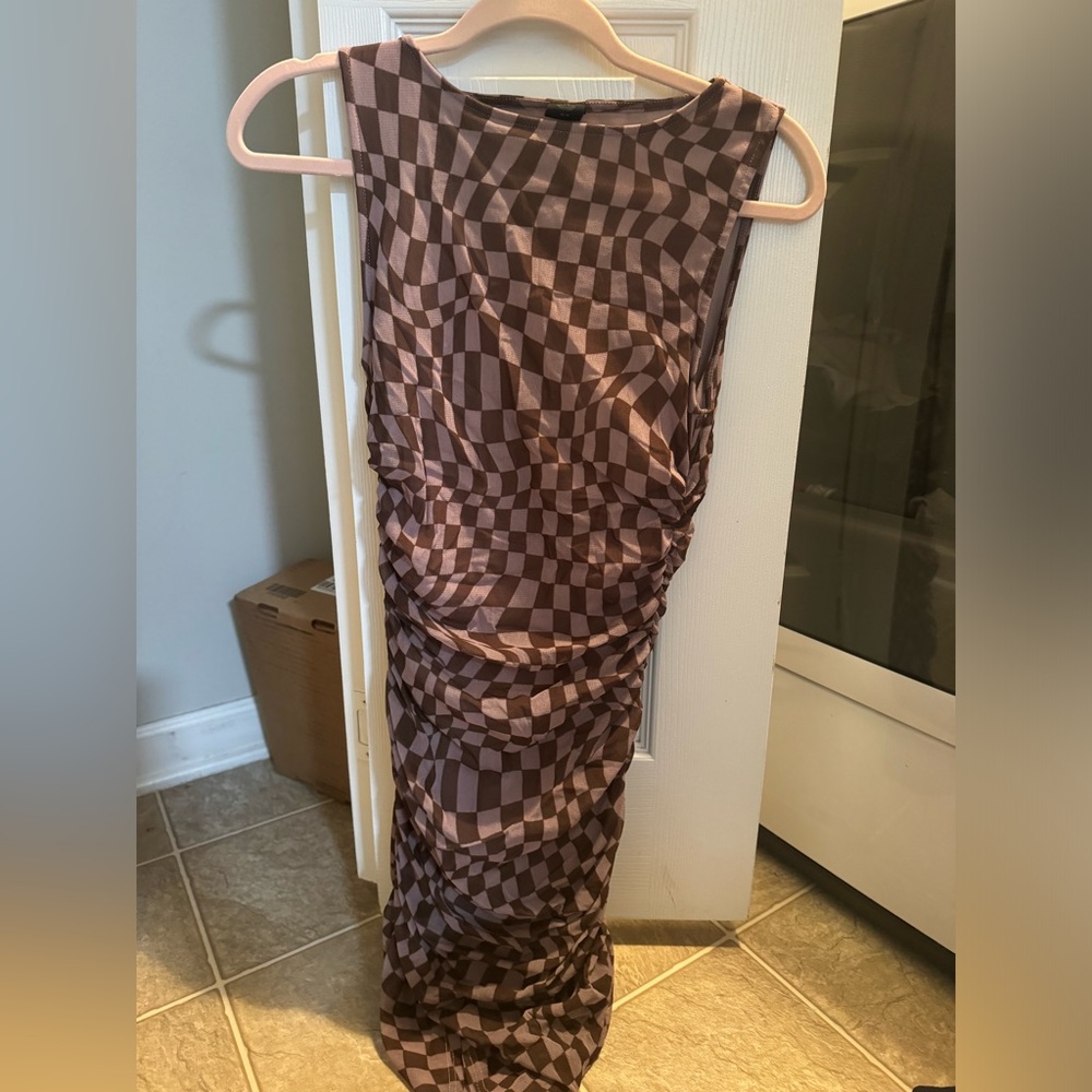 Cute urban outfitters brown dress